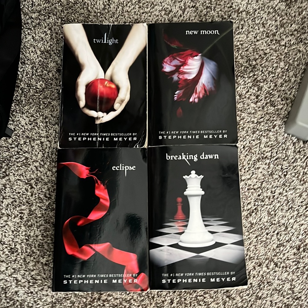 Twilight series, all 4 books